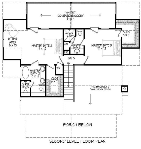 Ashland Heights - Mountain Home Plans from Mountain House Plans