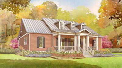 Cartwell Cottage - Mountain Home Plans from Mountain House Plans