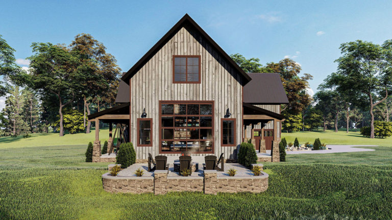 Midnight Lake - Mountain Home Plans from Mountain House Plans